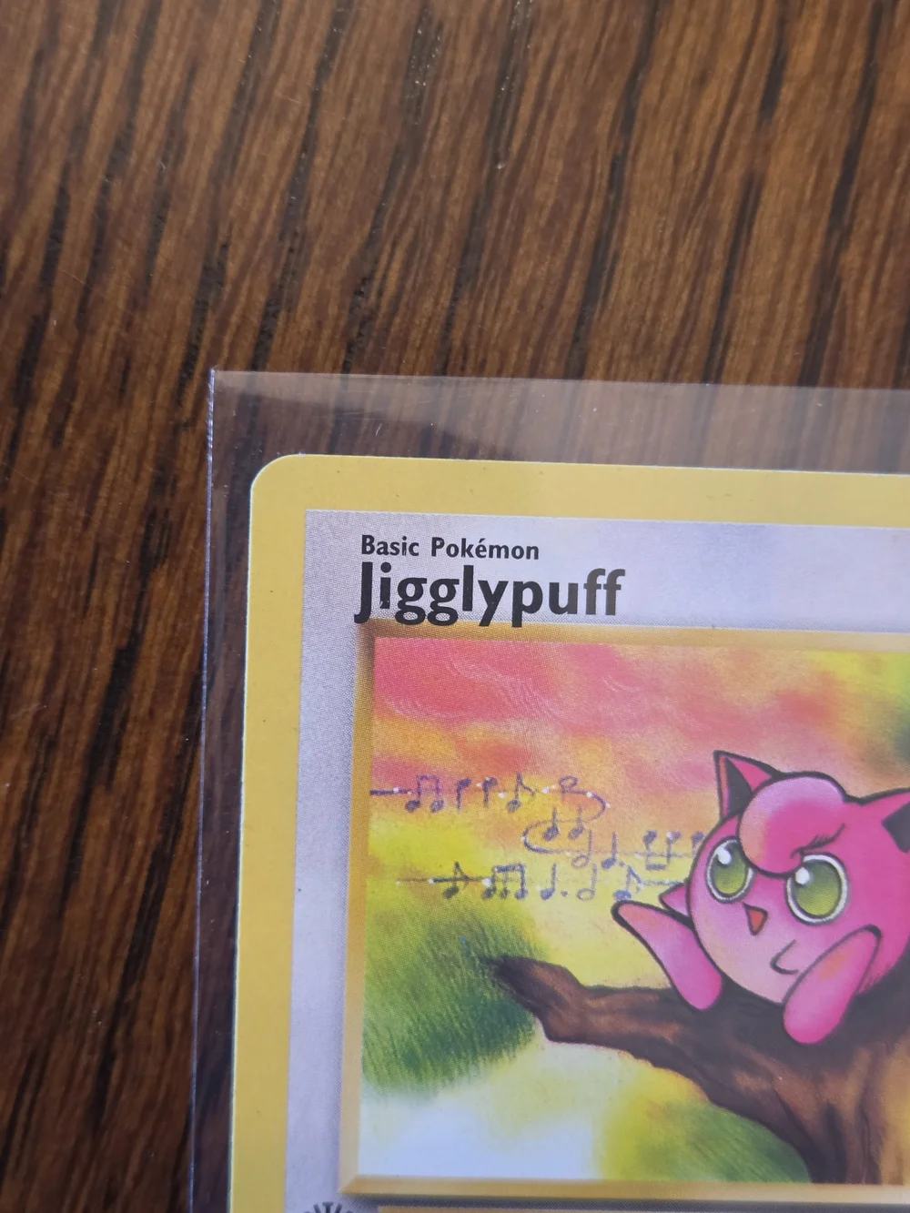 Vintage FIRST EDITION Pokemon Jigglypuff Trading Card 54/64